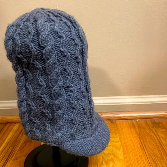 Nirvana Designs Knit Made In Nepal Winter Hat Charcoal Gray - Picture 2 of 5